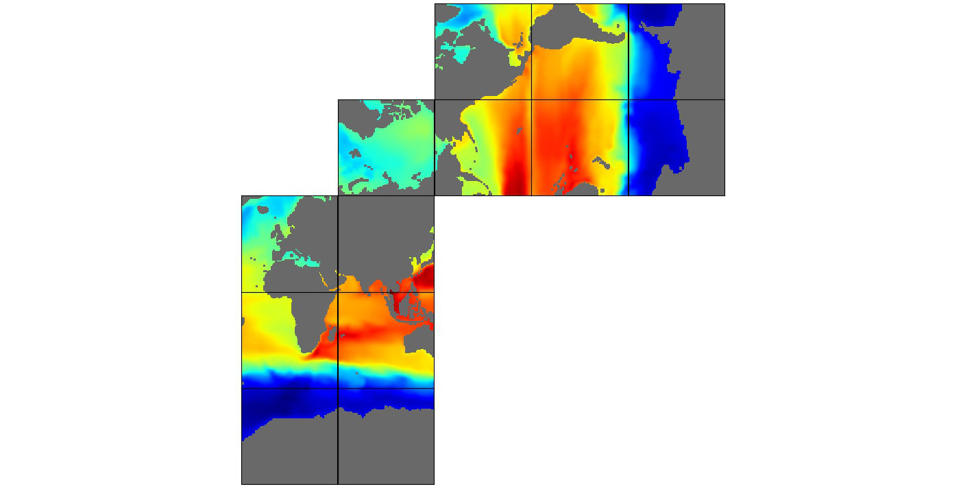 ECCO Sea Surface Height - Monthly Mean llc90 Grid (Version 4 Release 4b)