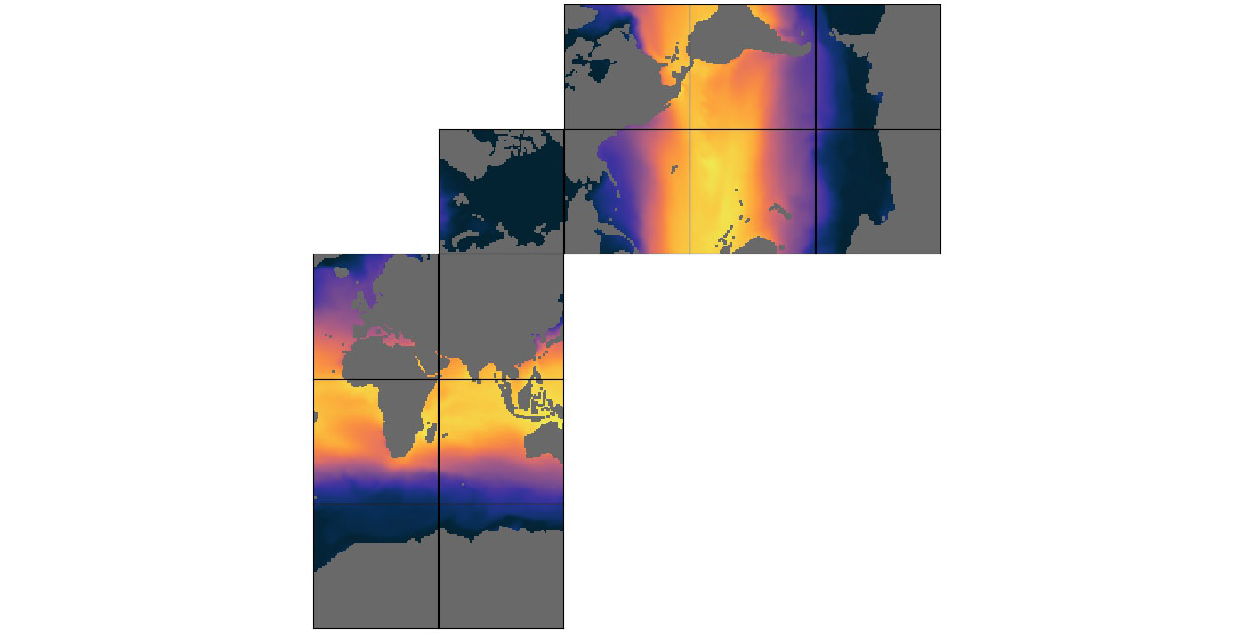 ECCO Ocean Temperature and Salinity - Daily Mean llc90 Grid