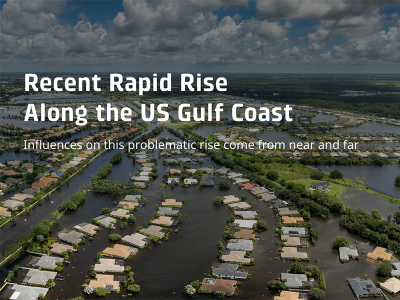 Recent Rapid Rise Along the US Gulf Coast