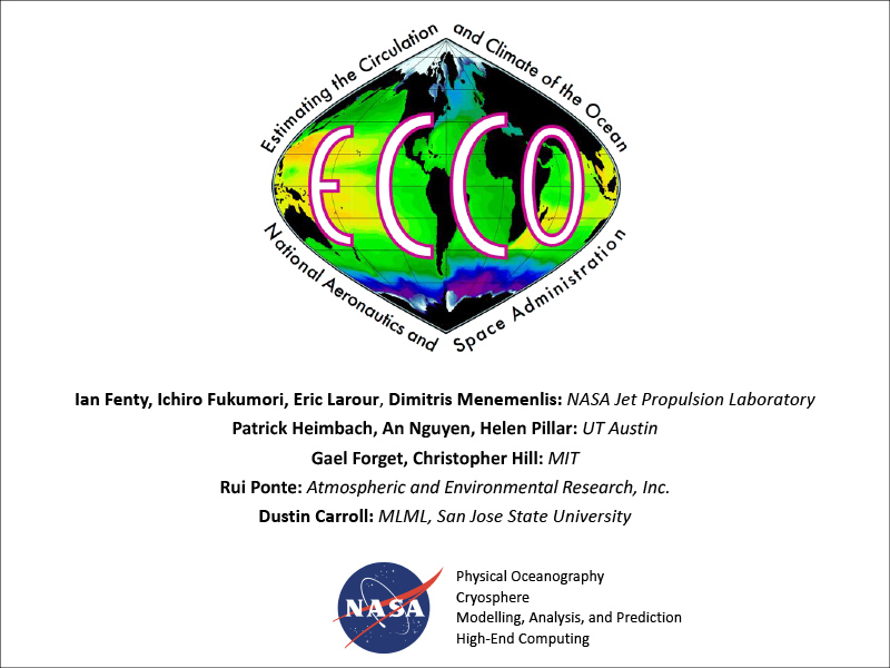 Presentation title page: ECCO Connections Overview