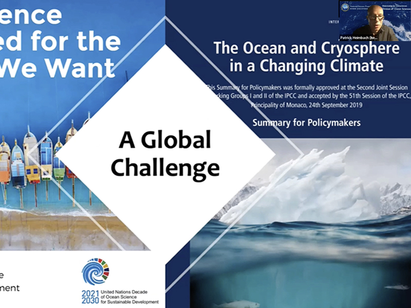 A Global Challenge - The Ocean and Cryosphere in a Changing Climate