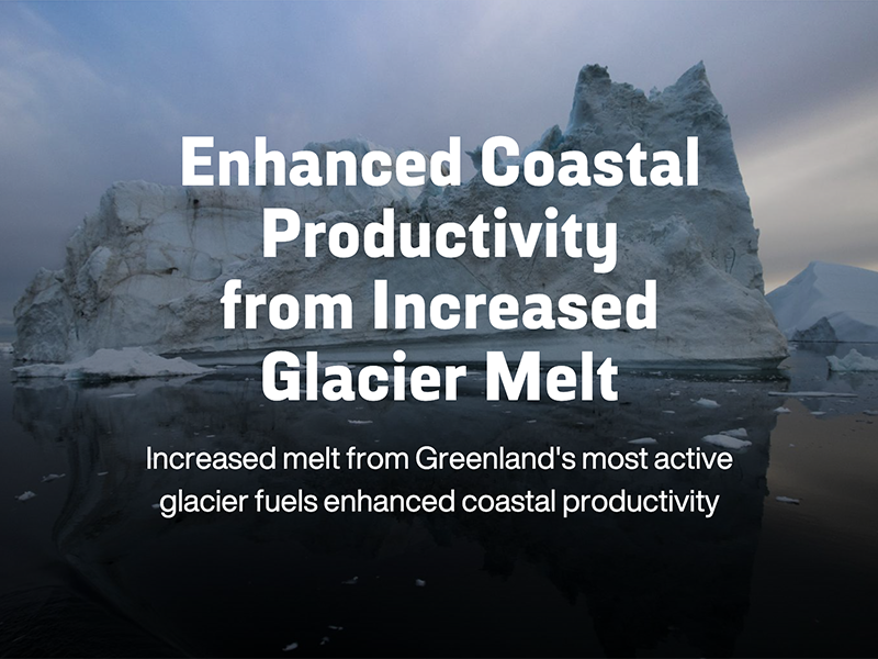 Enhanced Coastal Productivity from Increased Glacier Melt